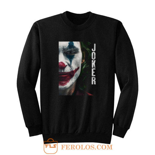 Joker Half Face Sweatshirt