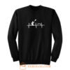 Kayaking Heartbeat Sweatshirt