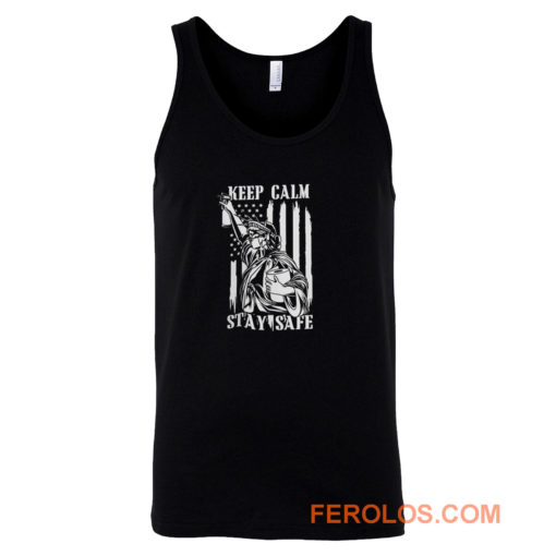 Keep Calm Stay Safe Tank Top