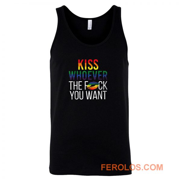 Kiss Whoever The Fuck You Want Tank Top