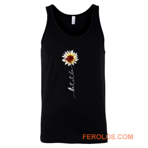 Let It Be Hippie Flower Tank Top