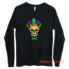 Mardi Gras Skull Party Carnival Festival Mask Long Sleeve