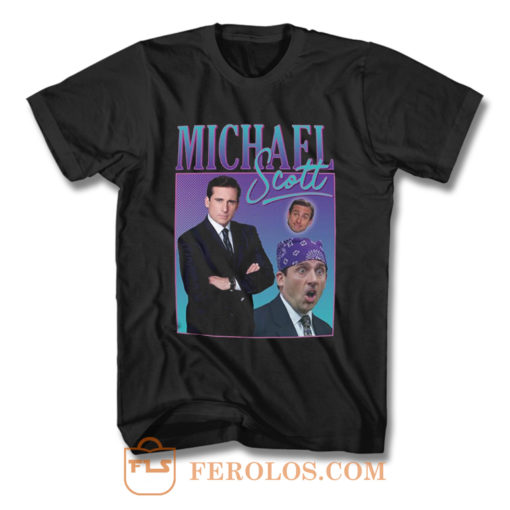 Michael Scott Homage Retro The Office T Shirt