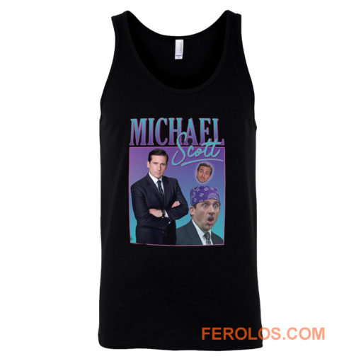 Michael Scott Homage Retro The Office Tank Top