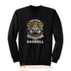 Never Underestimate The Power of Old Man With Barbell Sweatshirt