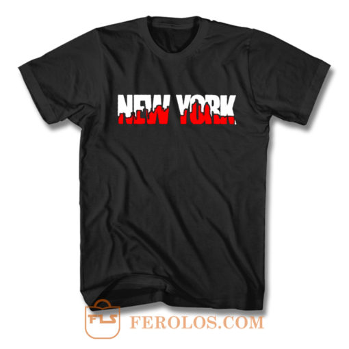 New York Skyline T Shirt