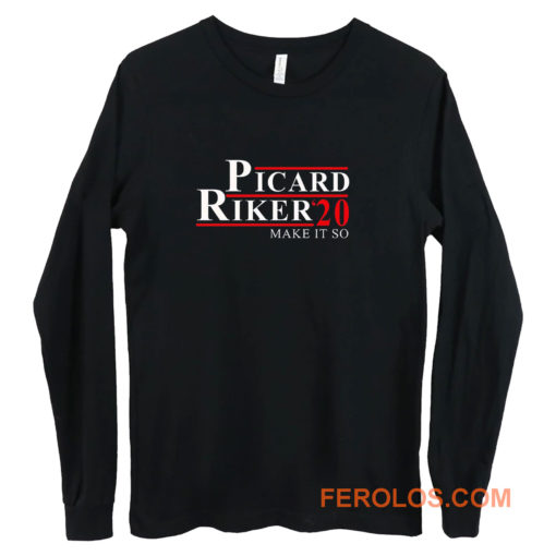 Picard Riker 20 Make It So Long Sleeve