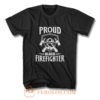 Proud Black Firefighter T Shirt