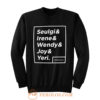 Red Velvet Names Sweatshirt