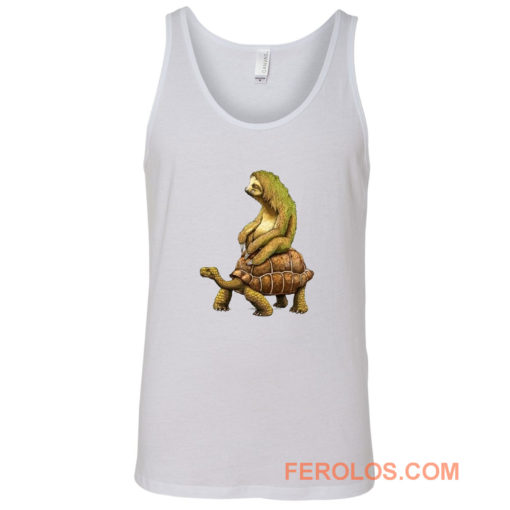 Sloth Tortoise Tank Top