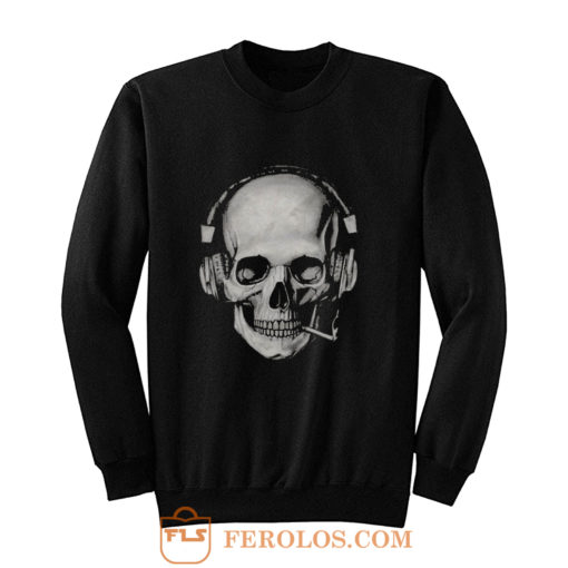 Smoking Skull Sweatshirt