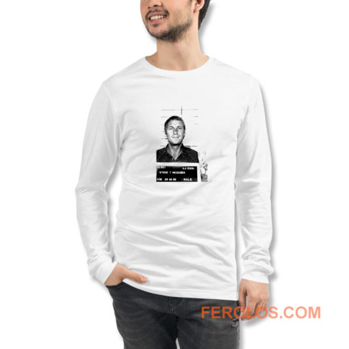 Steve Mcqueen Mugshot Long Sleeve