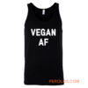 Vegan AF Slogan Tank Top