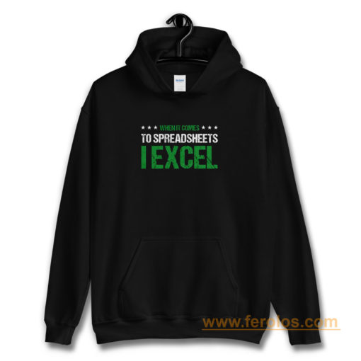 When It Comes To Spreadsheets I Excel Hoodie