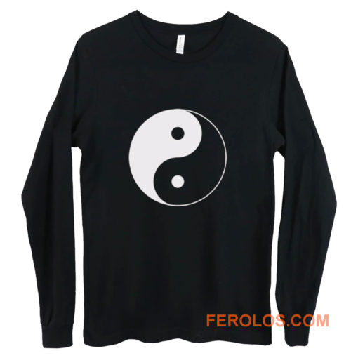 Yin And Yang Logo Long Sleeve