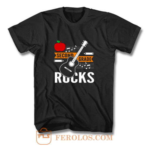 2nd Grade Rocks T Shirt