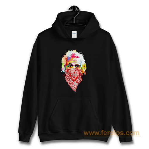 Albert Einstein Bandana Hoodie