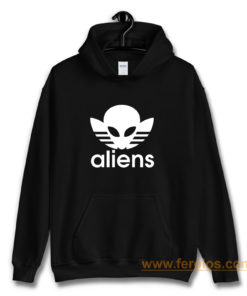 Aliens Logo Humorous Hoodie