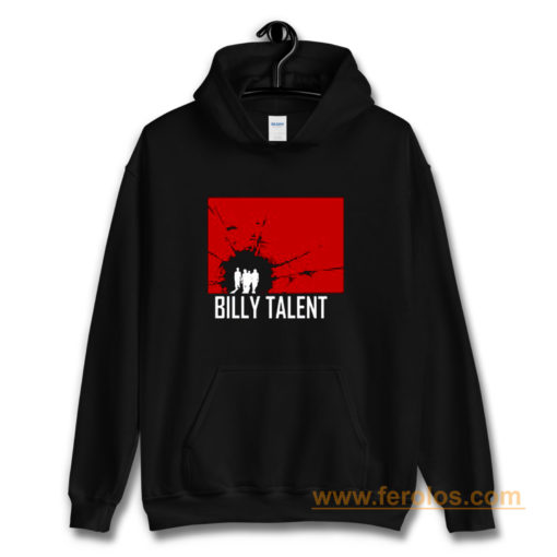 BILLY TALENT Red Square Punk Rock Band Hoodie