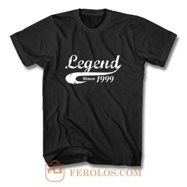 Bday Present Legend Since 1999 T Shirt