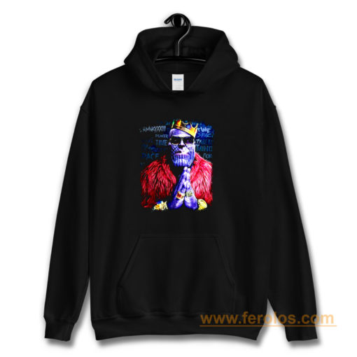 Benthonas Funny Thanos Spoof Marvel Universe Supervillai Hoodie