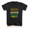 Black Educator Magic Black History Month Teacher Matter Periodic Table Of Elements T Shirt