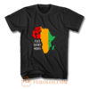 Black History Month Africa Origin Ancestral Power Ladies T Shirt