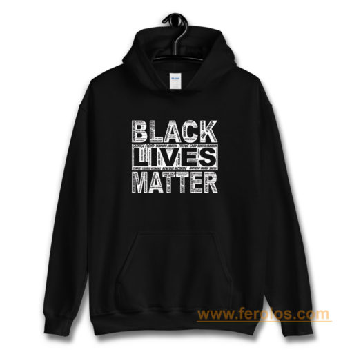 Black lives Matter peaceful protest Hoodie