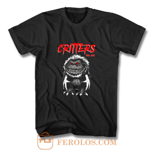 CRITTERS science fiction comedy horror T Shirt