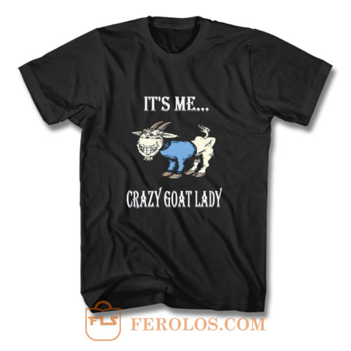 Crazy Goat Lady T Shirt