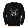 Da Vinci Drums Rock Drummer Sweatshirt