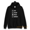 Eat Sleep Weld Repeat Hoodie