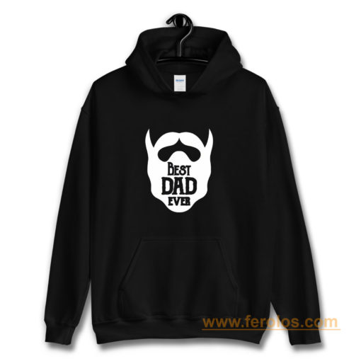 Fathers Day Dad Best Beared Dad Ever Hoodie