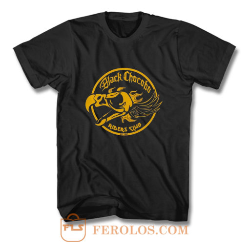 Final Fantasy Black Chocobos Riders Club T Shirt