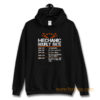 Funny Mechanic Hourly Rate Hoodie