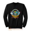 Heavy Cotton Van Halen 1984 World Tour Men Black Concert Sweatshirt