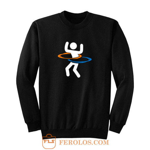 Hula Hooping With Portals Portal Sweatshirt