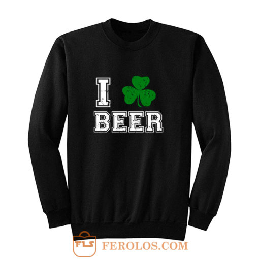 I Love Beer Sweatshirt