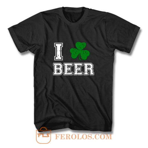 I Love Beer T Shirt