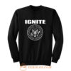 IGNITE PRESIDENT BLACK HARDCORE ORANGE COUNTY CALIFORNIA Sweatshirt