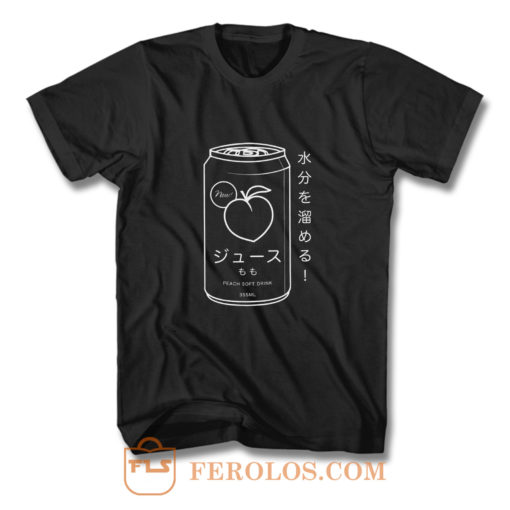 Japanese Peach Soft Drink T Shirt