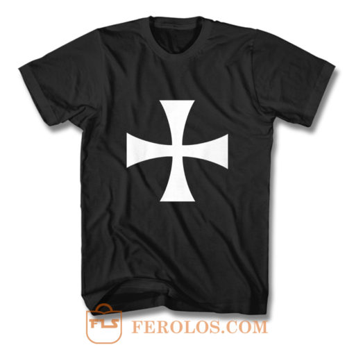 KNIGHTS HOSPITALLER CROSS T Shirt