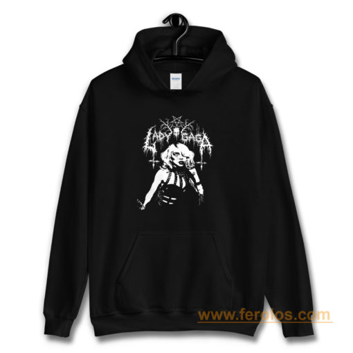 Lady Gaga Death Metal Style Hoodie