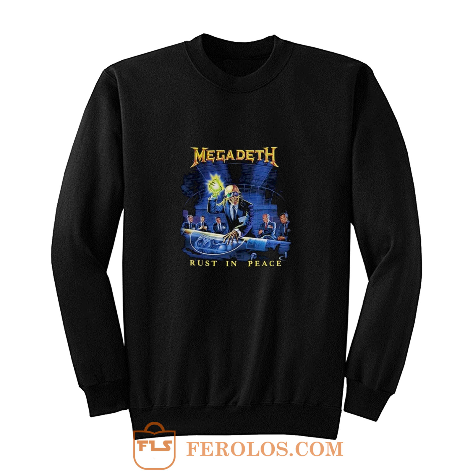 Megadeth Rust In Peace Sweatshirt FEROLOS.COM