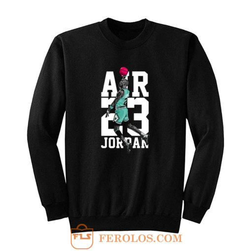 Michael Jordan Air Jordan 13 Aurora Green Match Sweatshirt