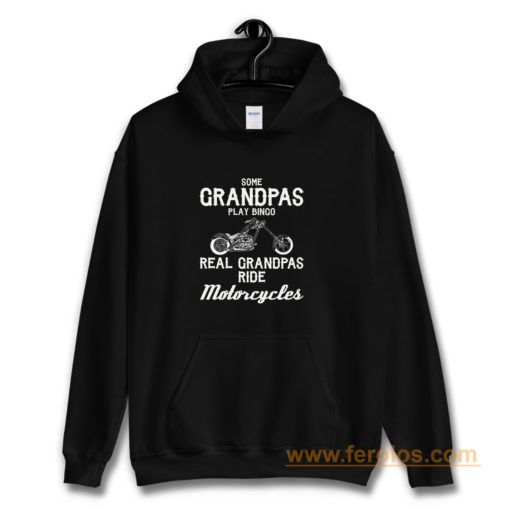 Motorcycles For Grandpa t Grandfather Hoodie