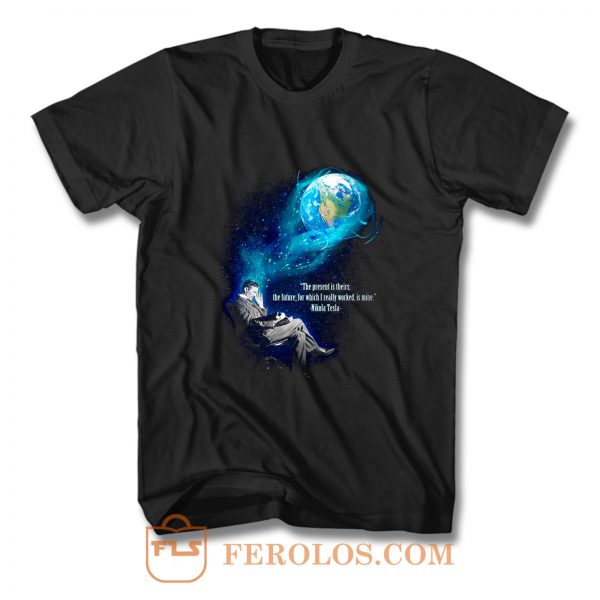 Nikola Tesla Tesla Dream Free Energy T Shirt
