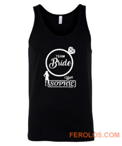 Personalised Team Bride The Bride Tank Top