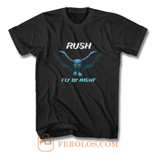 RUSH Fly By Night T Shirt
