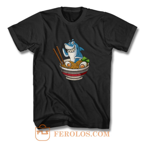 Ramen Shark T Shirt